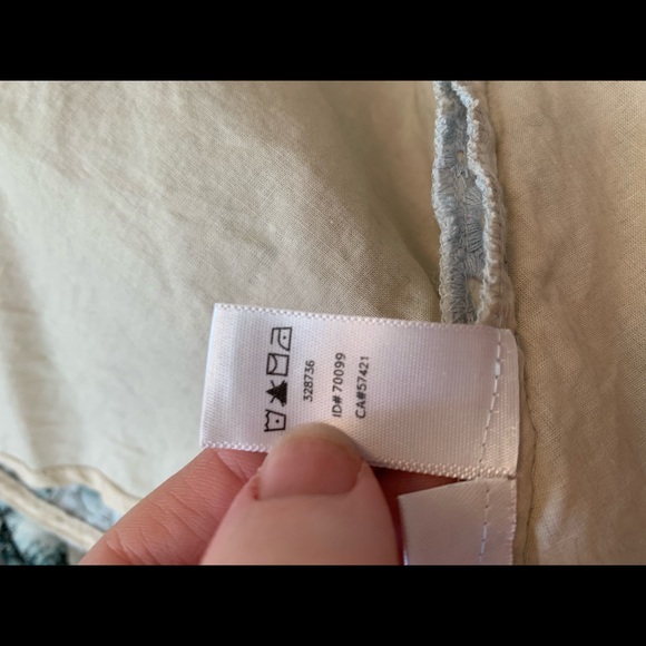 Pale blue eyelet lace dress from Loft - Picture 7 of 7